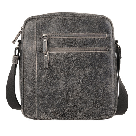 Torba męska skórzana Canaletto vintage szary TM380s342