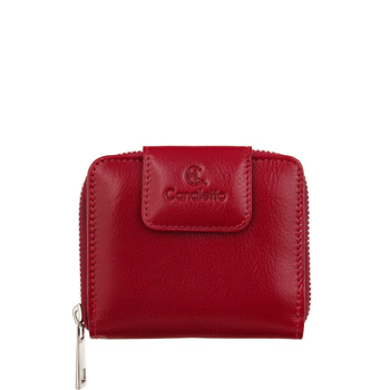 Portfel damski Canaletto z naturalnej skóry garbowanej roślinnie PD1023cs165GR RFID