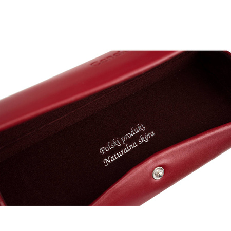 Etui na okulary Canaletto z naturalnej skóry licowej – elegancja i ochrona w jednym ED107s135