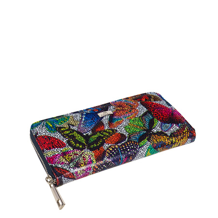 Skórzany Portfel Damski BajuBaj – Kolorowa Elegancja i Praktyczny Styl w Jednym PD090s13 RFID