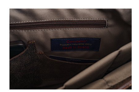 Duża torba męska skórzana Canaletto – laptop 15" TM262s344