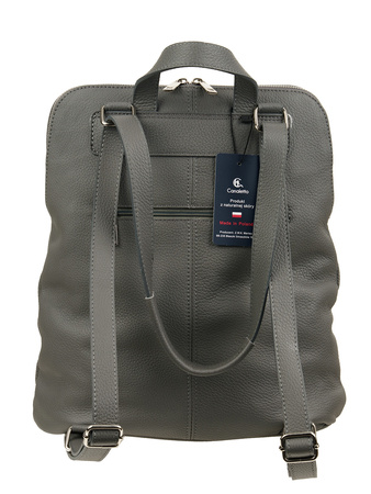 Torbo-plecak damski Canaletto z tłoczeniem w kwiaty TPD490s28t4