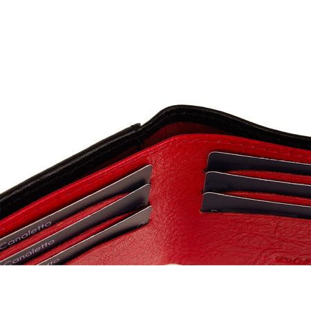 Mały skórzany portfel Canaletto – elegancja, funkcjonalność i ochrona RFID PD1055s1638