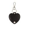 Skórzany brelok serce z Twoim napisem personalizowany prezent E25s164