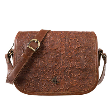 Torebka damska vintage z tłoczeniem Canaletto TD624s300t4