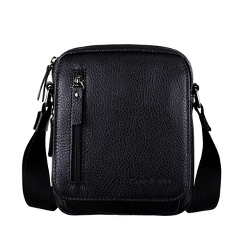 Mała męska torba Canaletto – skóra groszkowana, klapka na magnes TM130