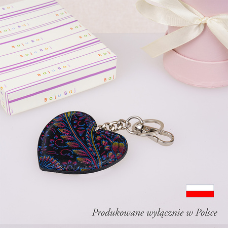 Serduszko Skórzane – Brelok ze Skóry Naturalnej BajuBaj E23s126