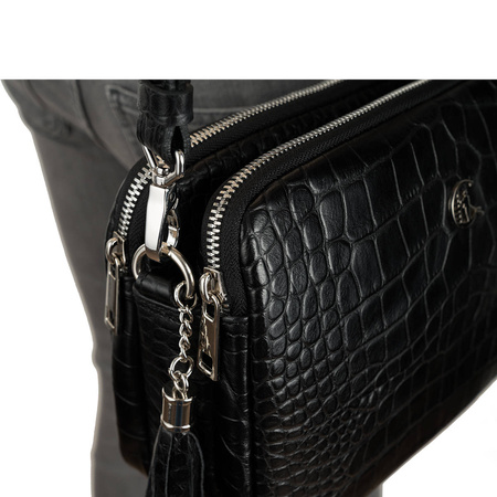 Elegancka listonoszka Canaletto – skóra z wzorem krokodyla TD830s121