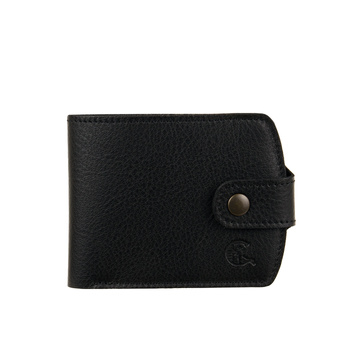 Czarny Portfel Męski Canaletto Slim – skóra naturalna, 10 kart PM2455As246