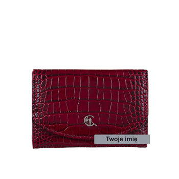 Portfel damski z grawerem Canaletto croco PD1201cs162 RFIDPS GR
