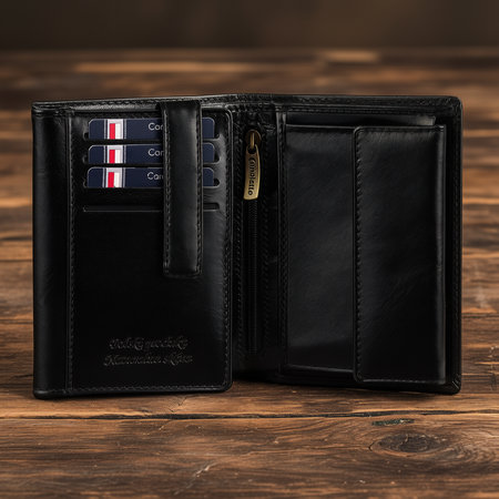 Portfel Męski Canaletto – Skóra Licowa 14 Kart PM1555cs164 RFID