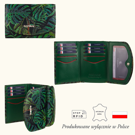 Portfel damski BajuBaj – nowoczesne wykonanie, funkcjonalność i styl PD1201cs161 RFID