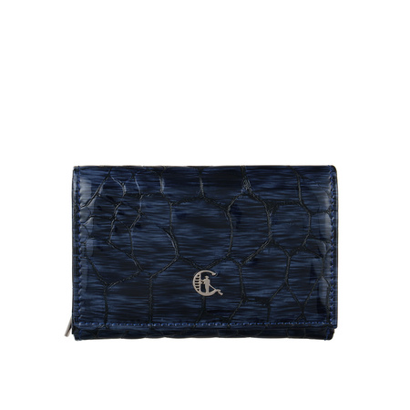 Skórzany portfel damski ze skóry lakierowanej Canaletto z RFID PD1225CS287 RFID