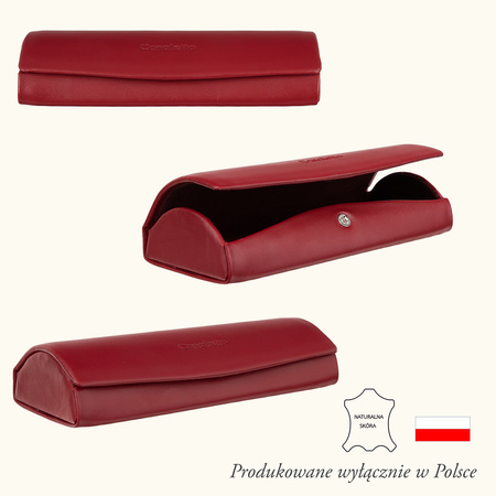 Etui na okulary Canaletto z naturalnej skóry licowej – elegancja i ochrona w jednym ED107s135
