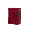 Czerwony portfel damski Canaletto croco PD1135s96 RFID