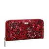 Czerwony Portfel Damski Skórzany BajuBaj – Kolorowa Elegancja i Praktyczny Styl w Jednym PD090s167 RFID