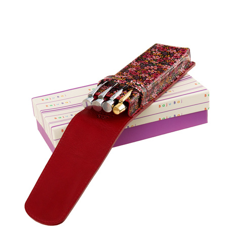 Skórzane etui na długopisy piórnik BajuBaj ED115s82