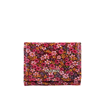 Mały czerwony portfel damski BajuBaj z kolorowej skóry naturalnej – styl i funkcjonalność PD2001s82