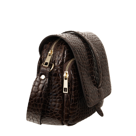 Skórzana Torebka damska Canaletto lakierowana skóra naturalna TD690s341