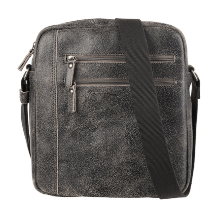 Torba męska skórzana Canaletto vintage szary TM380s342