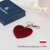 Skórzany Brelok Serce ze Skóry Naturalnej Canaletto E23s162