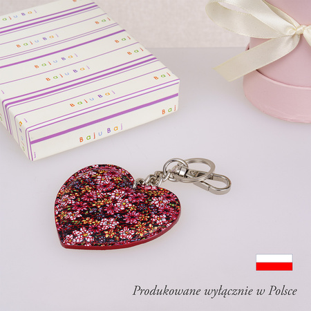 Serduszko Skórzane – Brelok ze Skóry Naturalnej BajuBaj E23s82