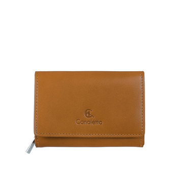 Damski portfel skórzany Canaletto z RFID – elegancja, funkcjonalność i bezpieczeństwo PD1225s108 RFID