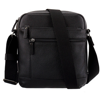 Męska torba Canaletto – skóra groszkowana i niklowane wykończenia TM370s33