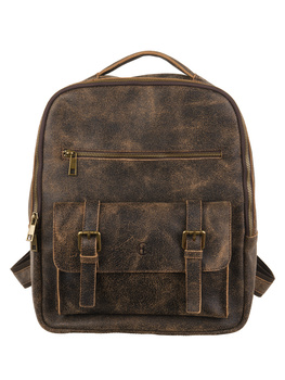 Uniwersalny plecak skórzany vintage Canaletto P450s285