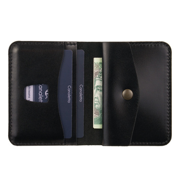 Mały potfel na karty slim ze skóry licowej Canaletto E46s147