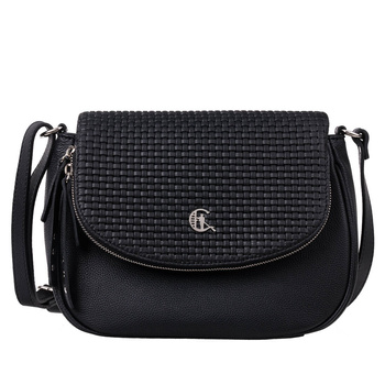 Torebka Canaletto z klapką z tłoczeniem plecionki – elegancja i funkcjonalność na lata TD717s33t1