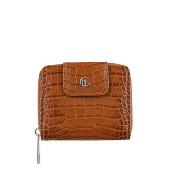 Skórzany portfel damski croco Canaletto z naturalnej skóry licowej PD1023s262 RFID