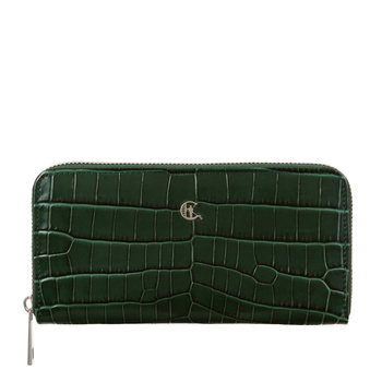 Duży Portfel Damski ze Skóry z Wzorem Krokodyla – Luksusowy Design i Funkcjonalność PD090s275 RFID