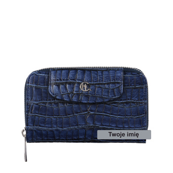 Portfel damski z grawerem skórzany Canaletto croco z RFID PD1445s285 RFIDPS
