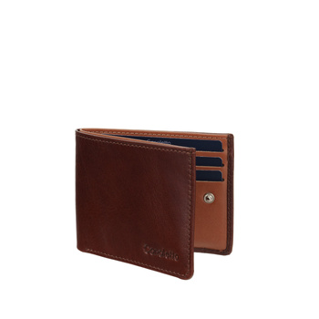 Mały portfel męski Canaletto ze skóry naturalnej z RFID – elegancja i bezpieczeństwo PD1167s40108 RFID