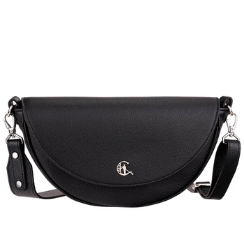 Mała torebka crossbody Canaletto ze skóry licowej – łódkowaty kształt i elegancki design TD606