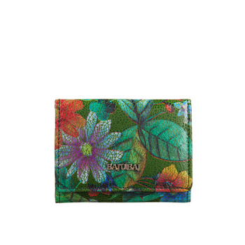 Mały portfel damski BajuBaj z kolorowej skóry naturalnej – funkcjonalność i bezpieczeństwo RFID PD2001cs157 