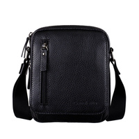 Mała męska torba Canaletto – skóra groszkowana, klapka na magnes TM130