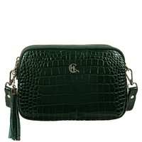 Elegancka listonoszka Canaletto – skóra z wzorem krokodyla TD830s275