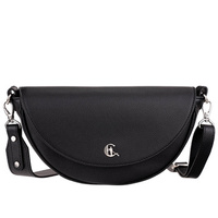 Mała torebka crossbody Canaletto ze skóry licowej – łódkowaty kształt i elegancki design TD606