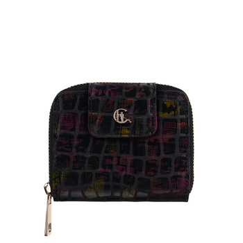 Skórzany portfel damski Canaletto kolorowy z naturalnej skóry licowej PD1023cs326 RFID