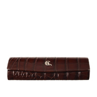 Etui na okulary Canaletto z naturalnej skóry na wzór krokodyla ED107s259