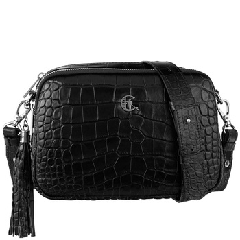 Listonoszka damska Canaletto ze skóry tłoczonej na wzór krokodyla – elegancja i praktyczność TD820s121