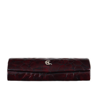 Etui na okulary Canaletto z naturalnej skóry lakierowanej E107s78