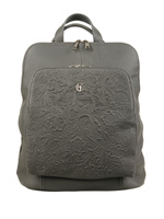 Torbo-plecak damski Canaletto z tłoczeniem w kwiaty TPD490s28t4